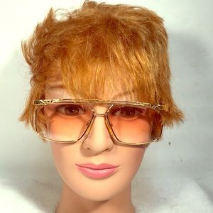VINTAGE CAZALS GOLD FRAME EYEWEAR